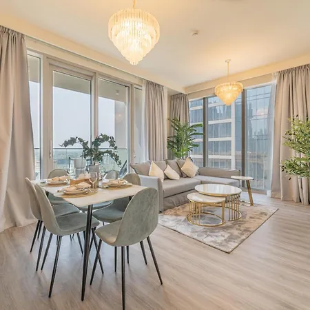 First Class 2Br With Full Dubai Boulevard View Exterior photo